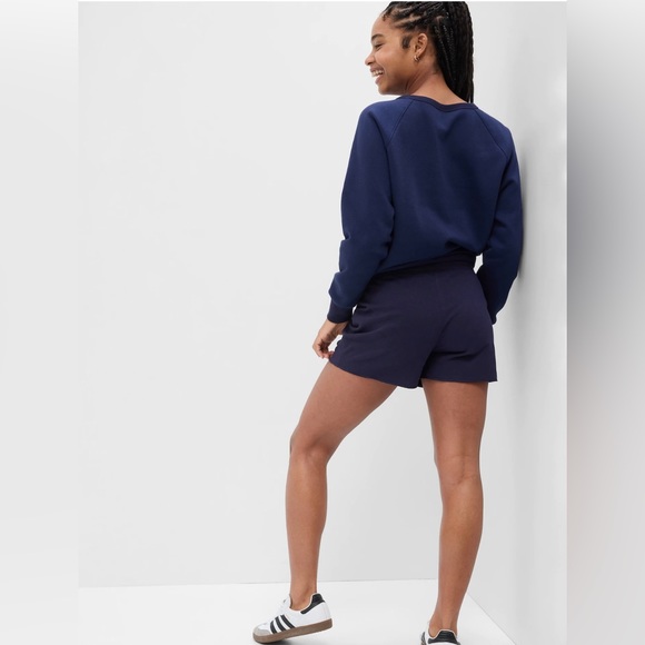 Gap Logo Fleece Shorts Navy Blue Women’s Size XXL - Picture 3 of 8
